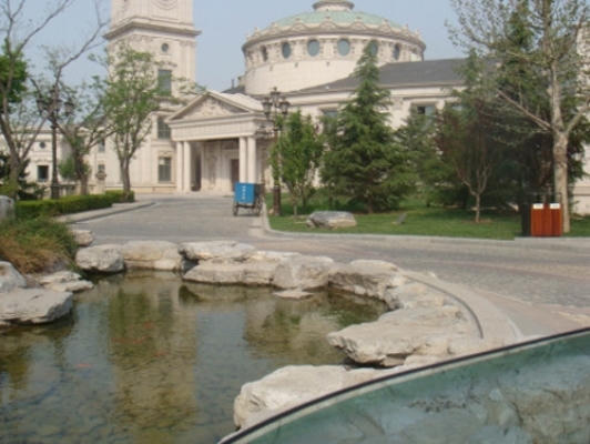 Căn biệt thự cao cấp của Triệu Vy. Ảnh: internet.