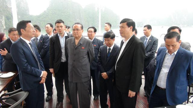 Ông khẳng định Quảng Ninh vinh dự được đón tiếp phái đoàn đến tham quan Di sản thiên nhiên thế giới vịnh Hạ Long.