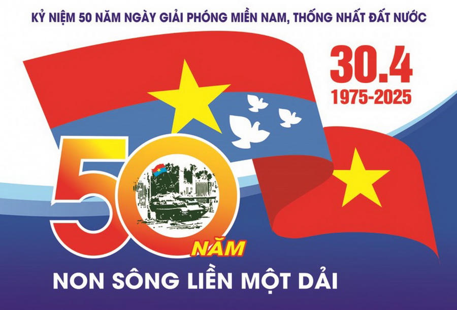 Chào mừng kỷ niệm 50 năm Ngày Giải phóng miền Nam và thống nhất đất nước (30/4/1975 - 30/4/2025) và ngày Quốc tế Lao động 01/5.