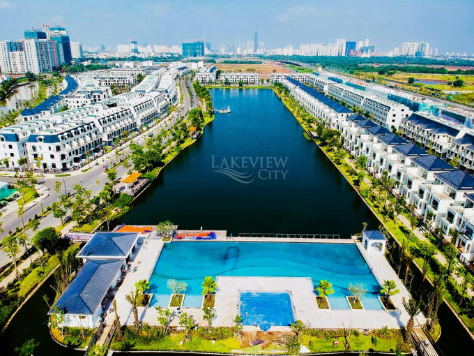 Khu đô thị Lakeview City, An Phú, quận 2.