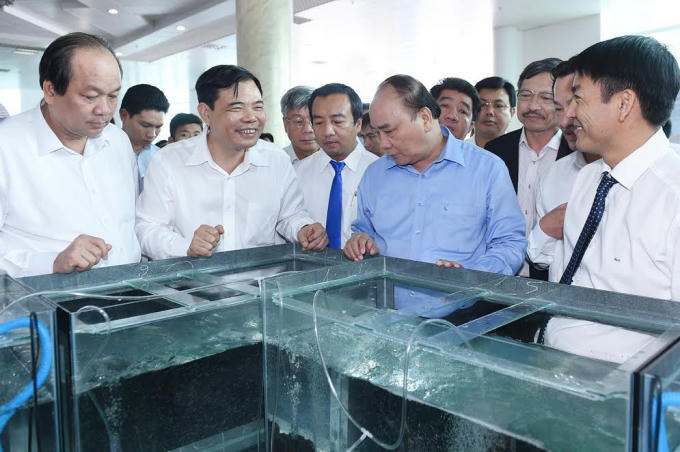 Thủ tướng Nguyễn Xuân Phúc: Việt Nam phấn đấu trở thành một công xưởng sản xuất tôm của thế giới