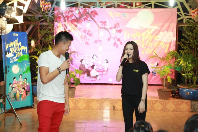 Trọng Hiếu và Hòa Minzy như được "bé lại" khi cùng song ca nhiều bài hát thiếu nhi quen thuộc