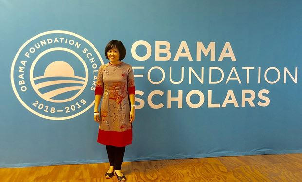 Người phụ nữ Việt nhận học bổng danh giá của Quỹ Obama