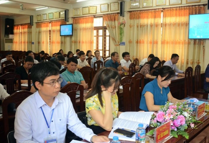 Hội nghị trực tuyến Sơ kết 2 năm thực hiện Đề án “Tăng cường ứng dụng công nghệ thông tin và chuyển đổi số trong giáo dục và đào tạo giai đoạn 2022 - 2025.