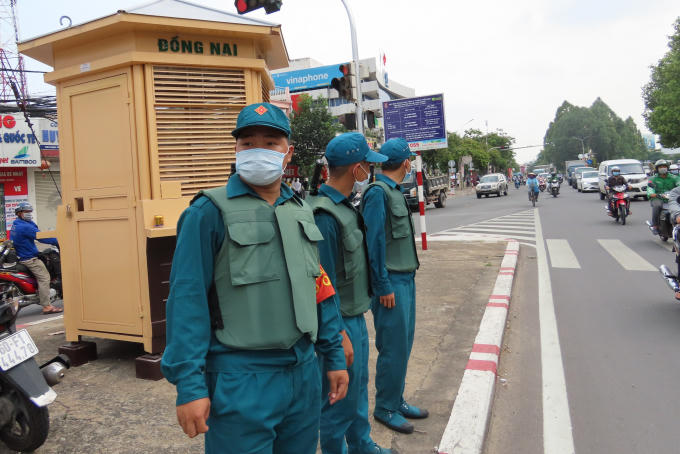 Dân quân luôn trong tinh thần phóng chống dịch Coivd – 19.