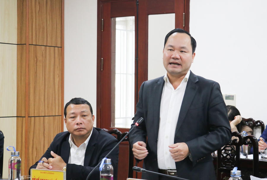 Giám đốc Sở TNMT Nghệ An Hoàng Quốc Việt: Sở chưa giao đất tại hiện trường và chưa cấp Giấy chứng nhận quyền sử dụng đất cho Công ty Thành Vinh