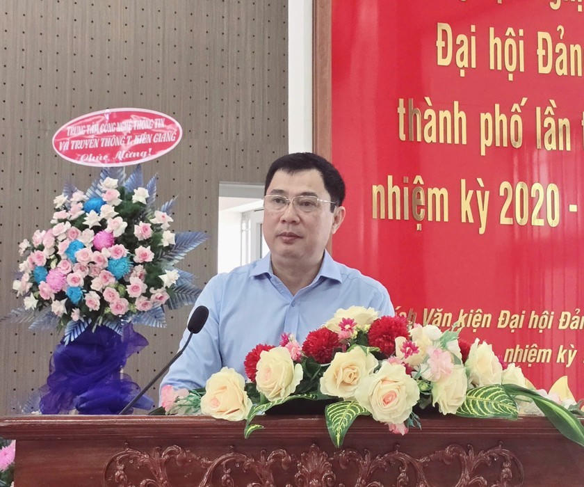Ông Võ Minh Trung - Giám đốc Sở Thông tin và Truyền thông tỉnh Kiên Giang.