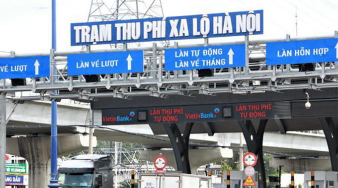 Các trạm thu phí tại các tỉnh, thành phố đang giãn cách xã hội tạm dừng thu phí từ 0h ngày 20/7.