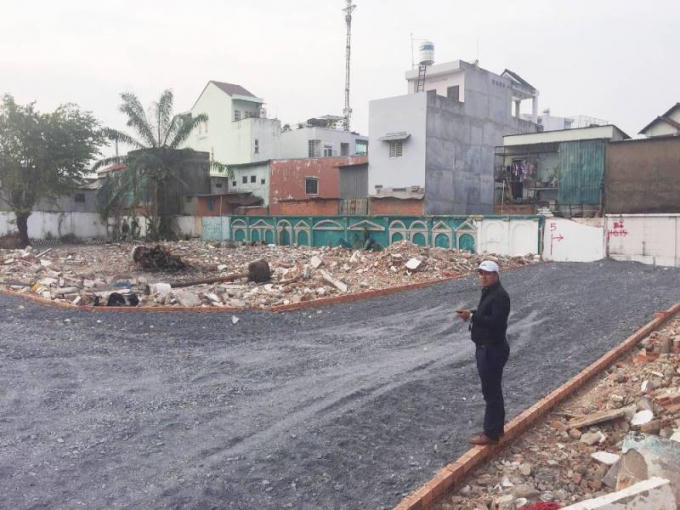 Và đây là thửa đất được Nam Việt Homes gắn cho cái tên nước ngoài 'Civitas Linh Đông', trong khi UBND quận Thủ Đức xác nhận không hề cấp pháp lý nào trên thửa đất này.