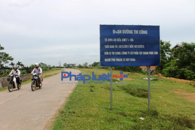 Người dân đang ghi ngờ về năng lực của nhà thầu và đơn vị thi công.