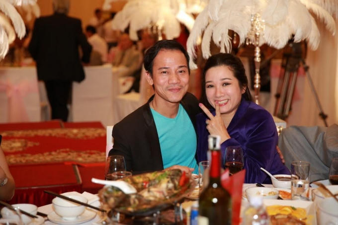 Vợ chồng nghệ sĩ Thanh Thanh Hiền - Chế Phong luôn nở nụ cười tươi