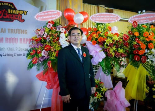 Ông Nguyễn Đình Tùng, chủ đầu tư nhà hàng cao cấp Hầm Rượu.