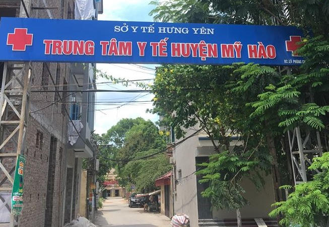 Trung tâm Y tế huyện Mỹ Hào.