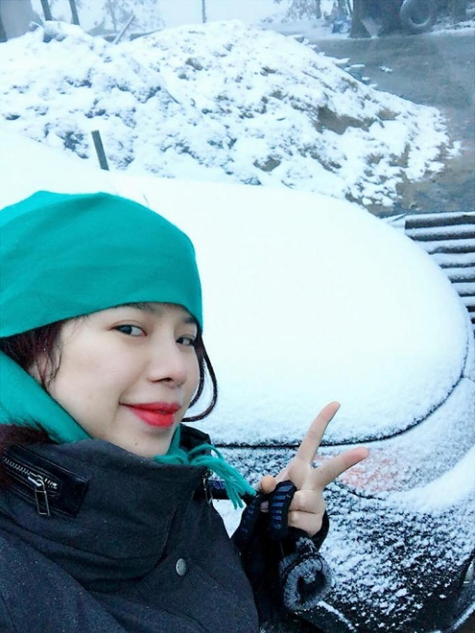 CTV Phạm Thủy cho biết sáng nay nhiệt độ tại Bát Xát (Lào Cai) đã xuống dưới 0 độ C.