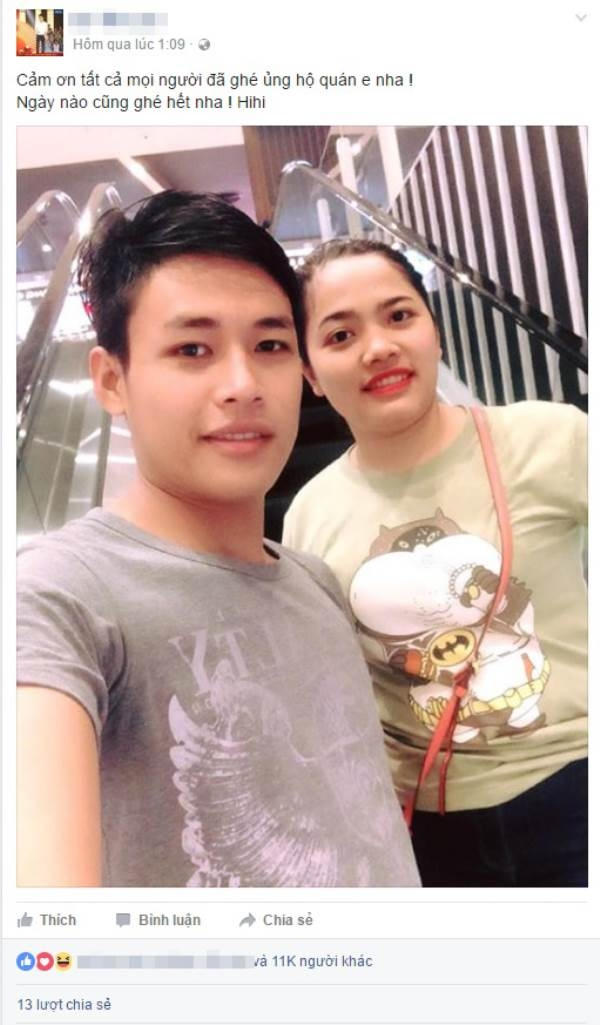 Chia sẻ ngắn ngọn này của chàng trai cho thấy anh chàng không hề bận tâm những ồn ào mà dư luận nói về mình.