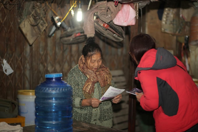 Các tình nguyện viên nhiệt tình tham gia chương trình "Dám làm đẹp"