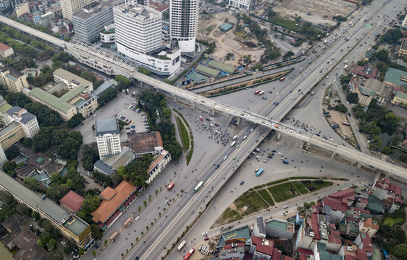Nút giao Mai Dịch. Ảnh Internet