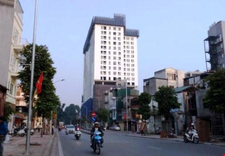 Công trình tòa nhà 8B Lê Trực.