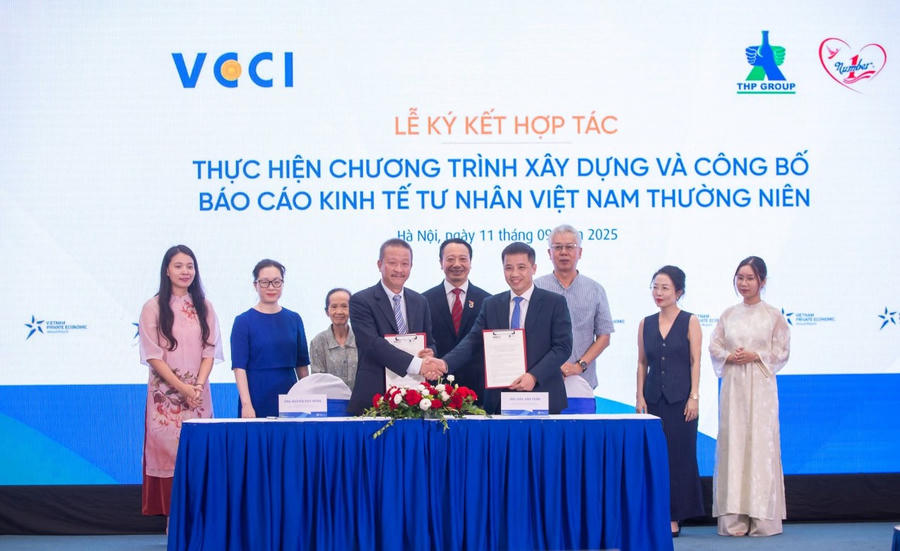 Lần đầu tiên, VCCI và một doanh nghiệp Việt hợp tác triển khai sáng kiến báo cáo kinh tế tư nhân Việt Nam thường niên.