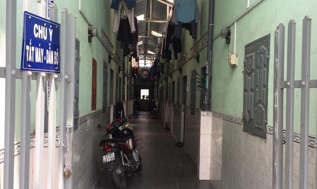 Khu vực xảy ra sự việc.