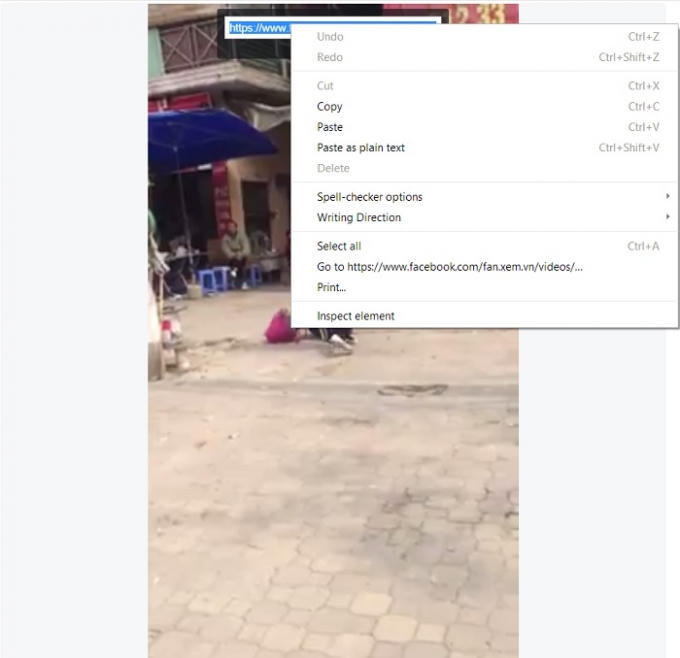 Copy đường link của video cần tải về.