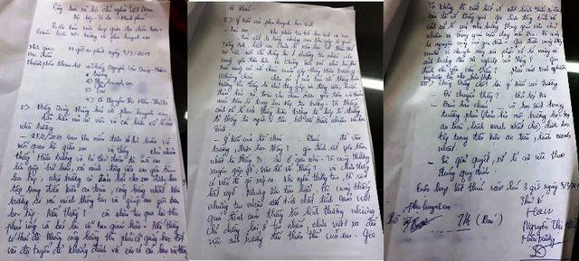 Biên bản làm việc giữa nhà trường và đại diện phụ huynh học sinh