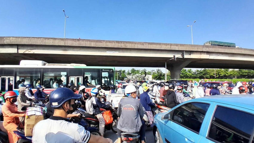 Hà Nội lập 143 chốt chống ùn tắc giao thông dịp Tết năm 2025.