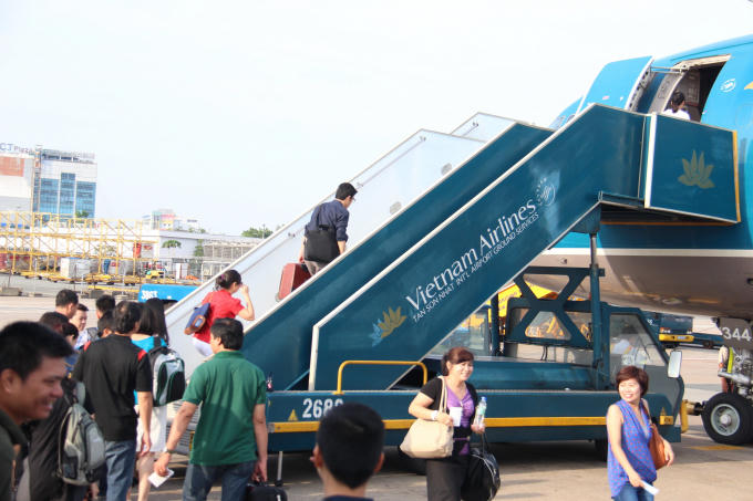 Sản lượng hành khách đi đến các sân bay tăng góp phần vào tăng doanh thu của ACV.