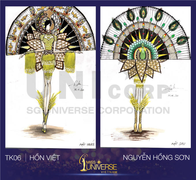 H&eacute; lộ những thiết kế trang phục d&acirc;n tộc cho đại diện Việt Nam tham gia Miss Universe 2017