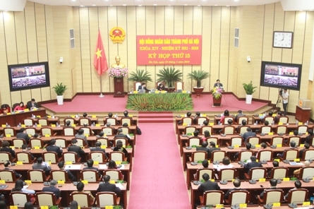 Kỳ họp thứ 15 HĐND TP. Hà Nội khoá XIV nhiệm kỳ 2011-2016.