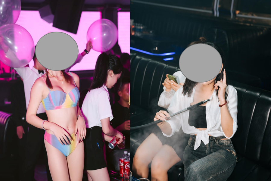 "Bóng cười", Shisha được sử dụng một cách ngang nhiên tại New TPT Club