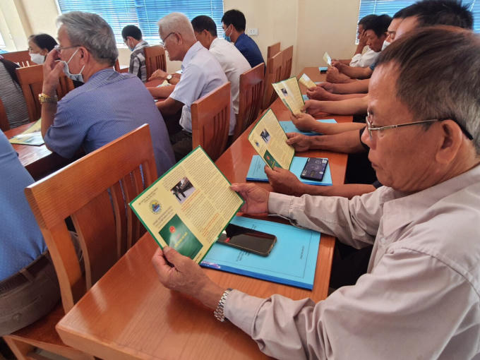 Không khí học tập nghiêm túc của các đại biểu