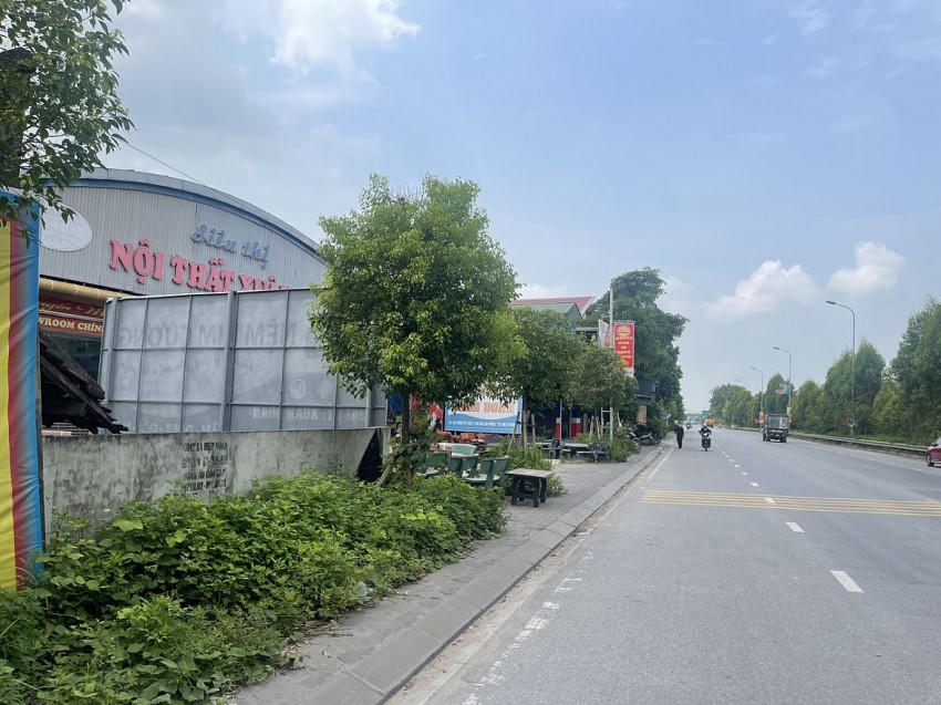 Khu đất của công ty được cho thuê làm siêu thị nội thất.