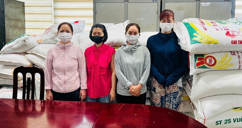 Các đối tượng bị khởi tố.