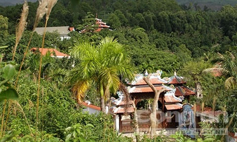 Biệt phủ đồ sộ của đại gia vàng Ngô Văn Quang tại Đà Nẵng (Ảnh: Công an TP HCM).