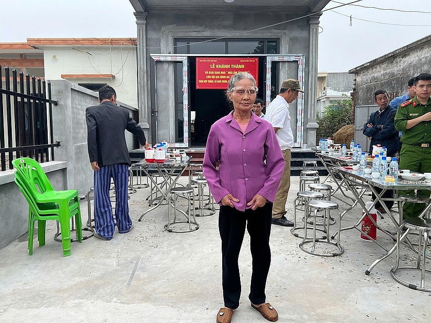 Hộ gia đình bà Lâm Thị Chắt