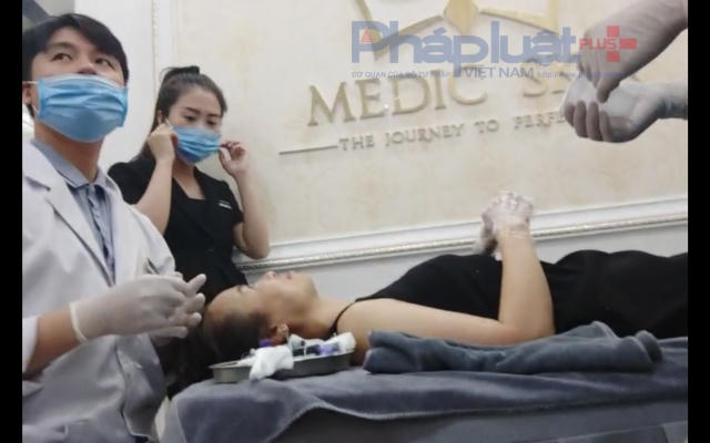 Hà Nội: Viện thẩm mỹ Medic-skin “lén lút” hoạt động