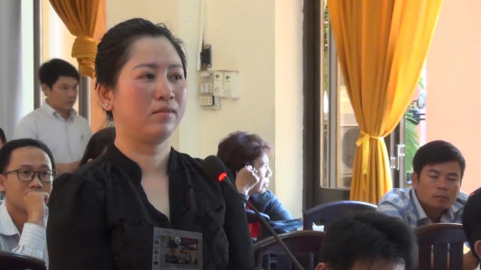 Bị cáo Ánh bị tuyên phạt 15 năm tù về tội Tham ô.