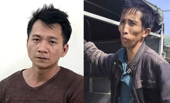 Hai đối tượng Vương Văn Hùng và Trần Văn Công.