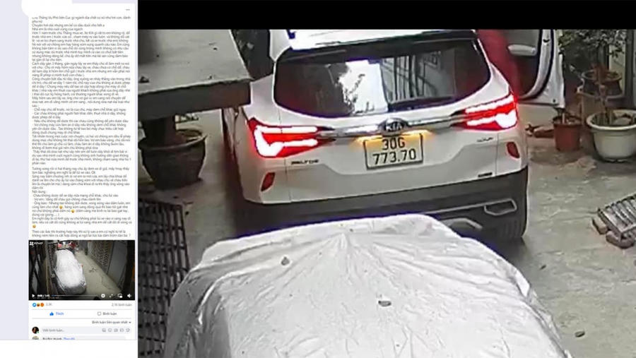 Trước khi xảy ra sự việc, hai bên đã tranh cãi chỗ đỗ xe.