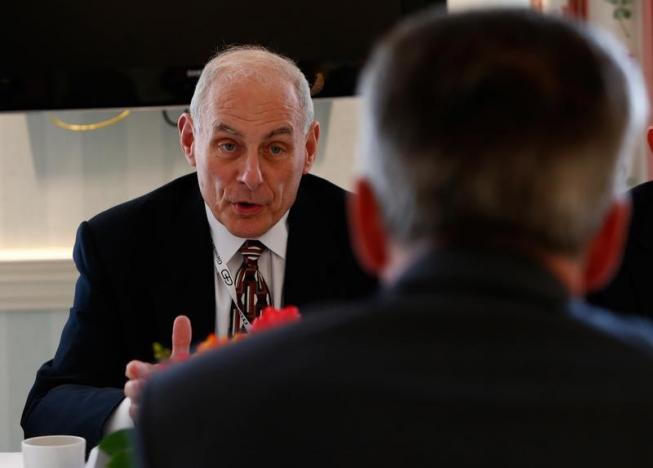 Bộ trưởng An ninh nội địa Mỹ John Kelly. (Ảnh: Reuters)