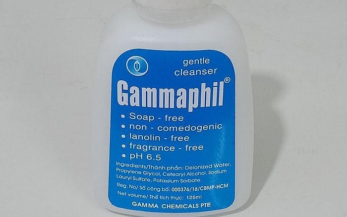 Sản phẩm sữa rửa mặt chuyên dụng Gammaphil - chai 125ml bị thu hồi.