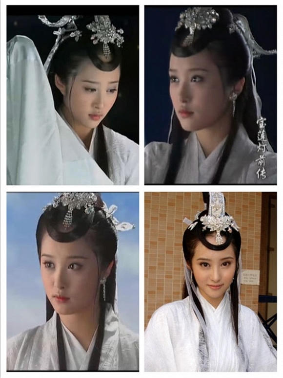 Tạo hình Hằng Nga của Lý Hân Nhữ được đánh giá là trong sáng, thánh thiện.