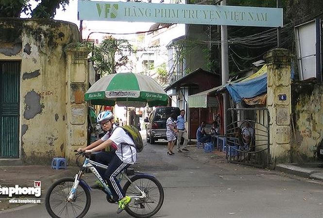 Trụ sở Hãng phim truyện Việt Nam tại địa chỉ số 4 Thụy Khuê, Hà Nội.