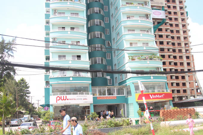 Chung cư nơi xảy ra vụ việc.