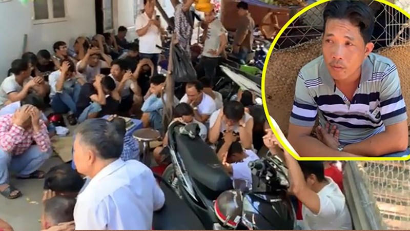 Hiện vụ việc đang được mở rộng điều tra, xử lý. Ảnh CA.