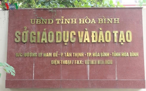 Sở GD-ĐT tỉnh Hòa Bình