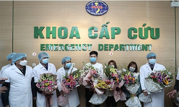 Bệnh nhân nhiễm virus Sars-nCov2 điều trị tại Bệnh viện Nhiệt đới Trung ương khỏi bệnh.