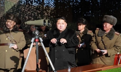 Nhà lãnh đạo Triều Tiên Kim Jong-un.