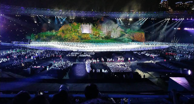 Lễ khai mạc Asiad 18: Những sắc m&agrave;u rực rỡ